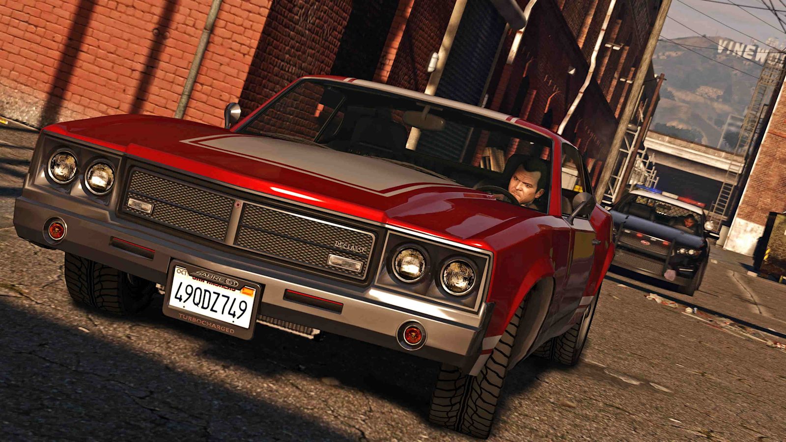 Officiële GTA V-screenshot van Los Santos