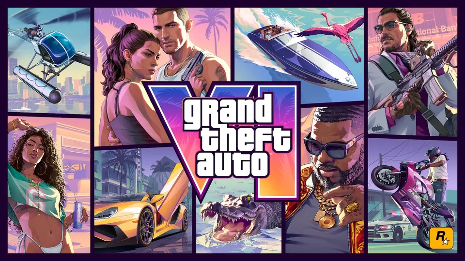 Officiële Grand Theft Auto VI-cover art